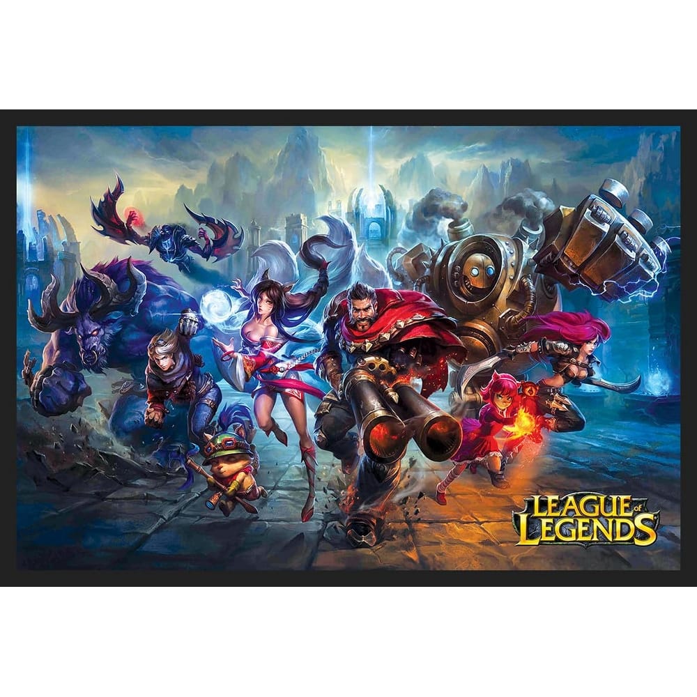 Enhance your surroundings with League of Legends Framed Poster - 24 x 36 Inch