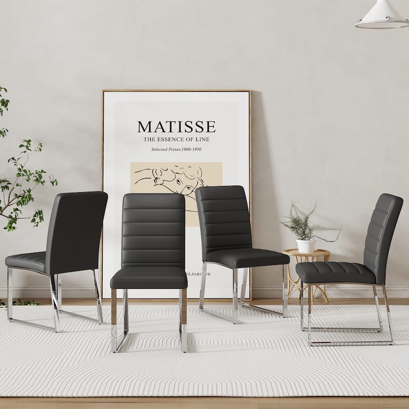 Upholstery Dining Chairs Set of 4