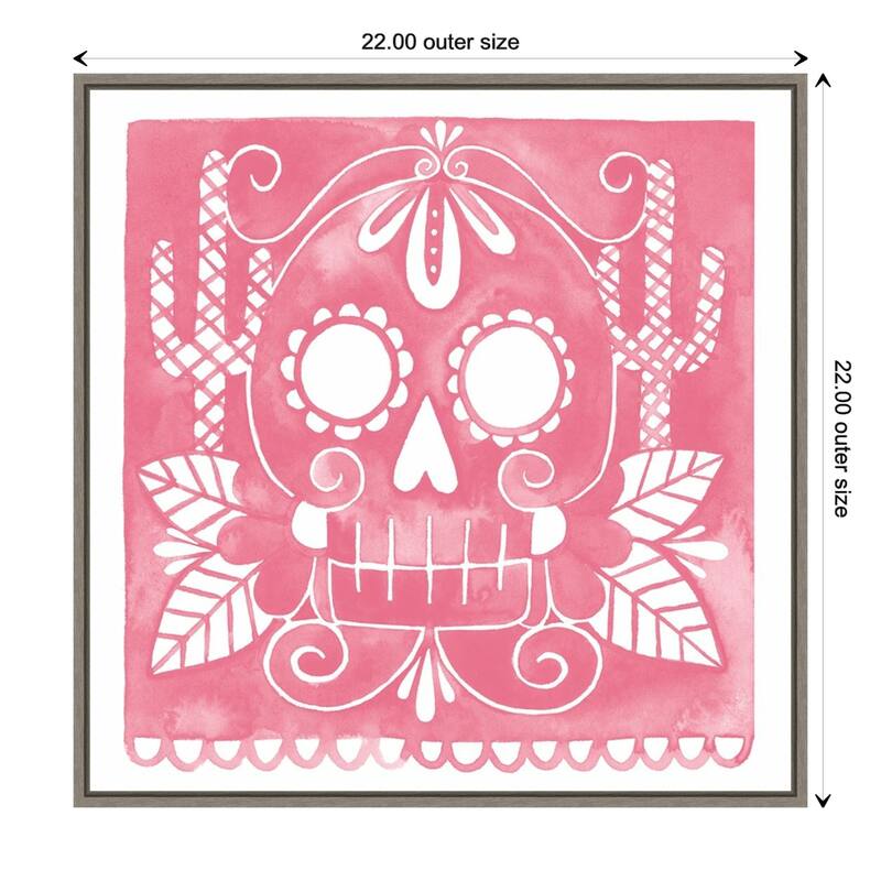 Amanti Art Dia de Fiesta IV Framed Canvas Wall Art