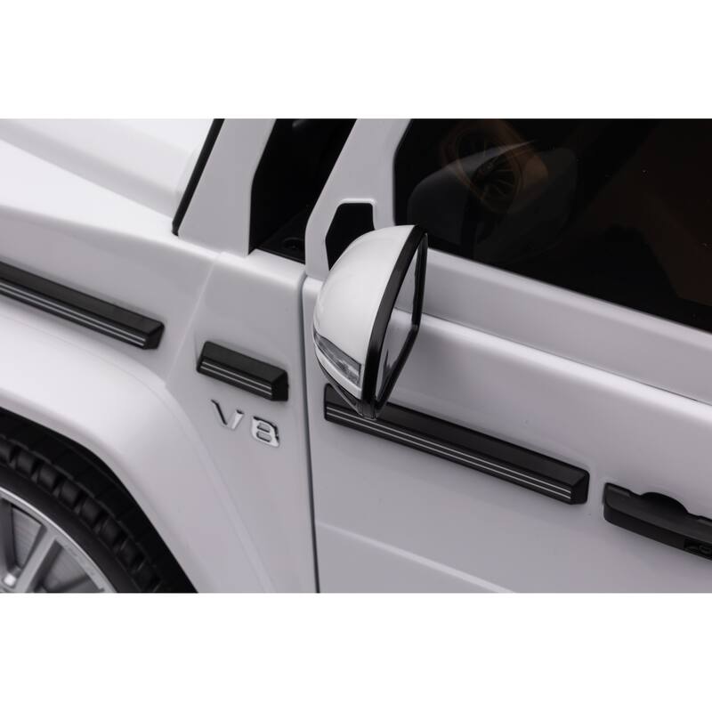 Licensed Mercedes-Benz G500 24V Kids Ride-On Car with Remote Control, 3 Speeds, Bluetooth & LED Lights