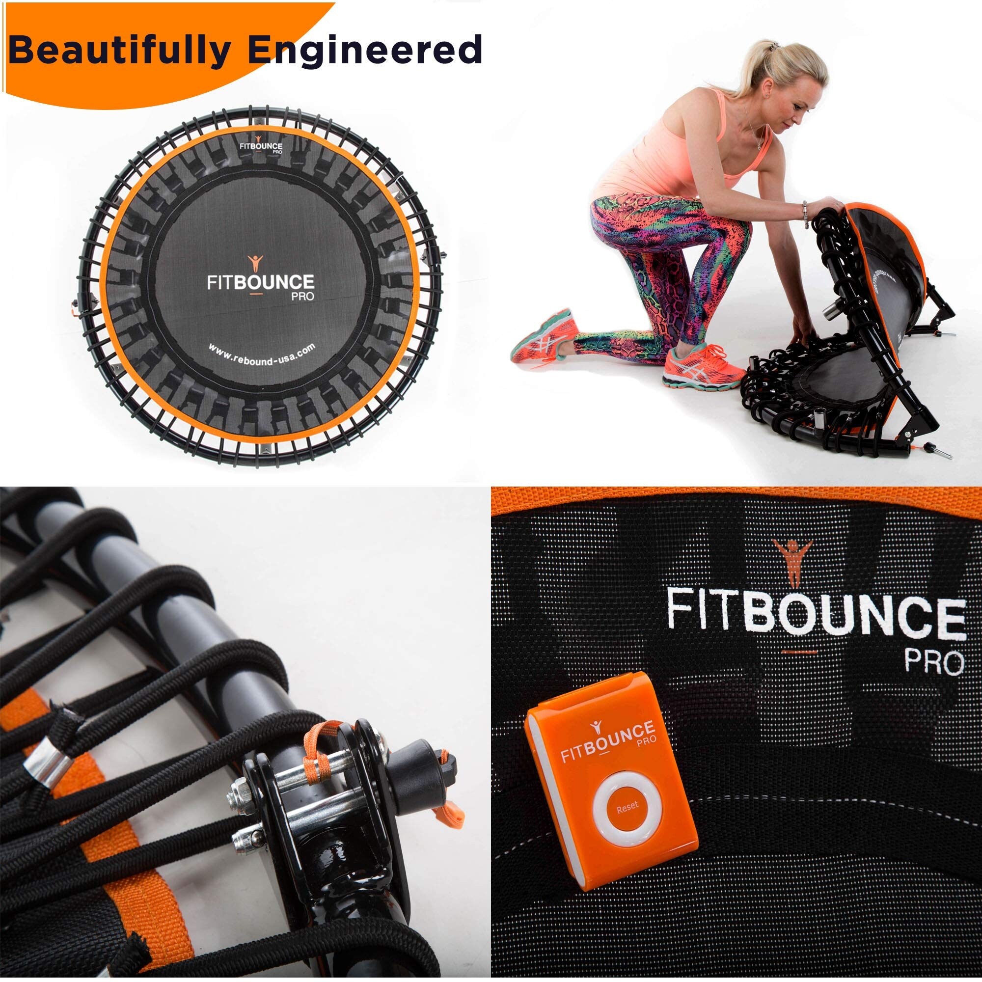 FIT Bounce PRO Bungee Rebounder | Assembled | Half Folding  display picture 1