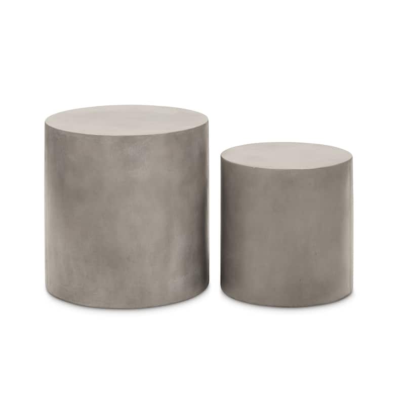 Urbia Una Concrete Pedestal (Set of 2)