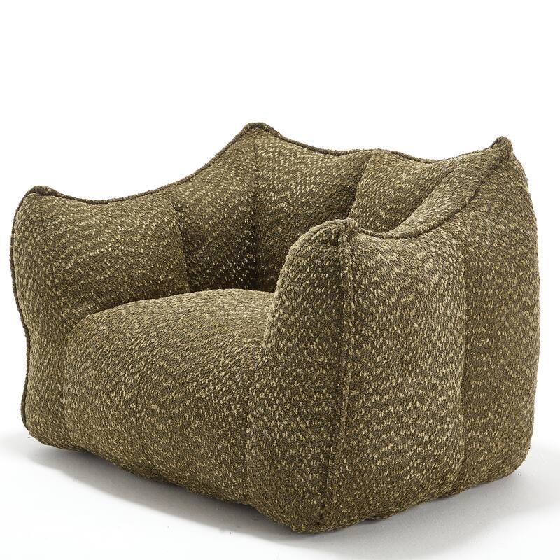 Lazy Bean Bag Chair with Arms for Living Room