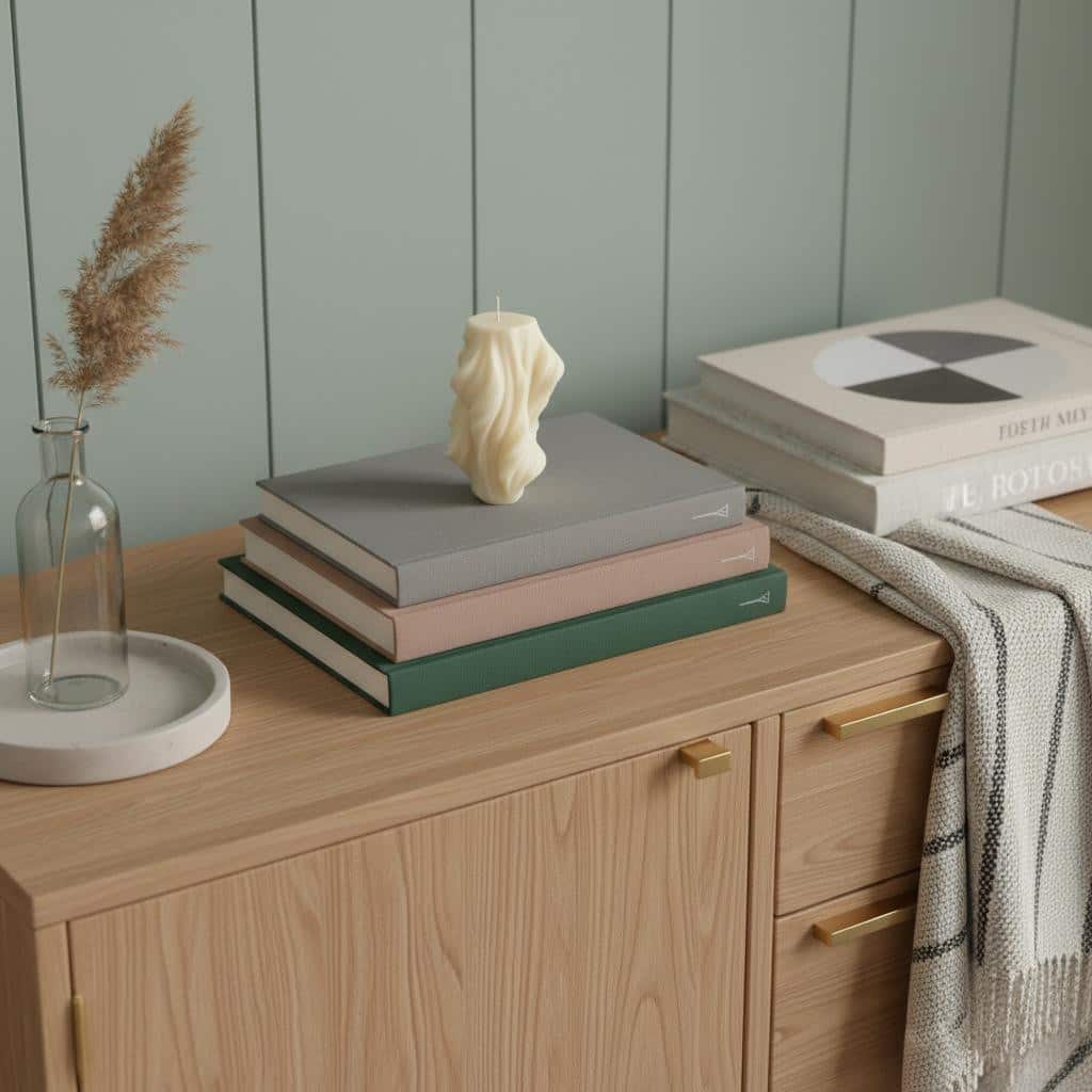 4" White Unscented Dimensional Twist Candle