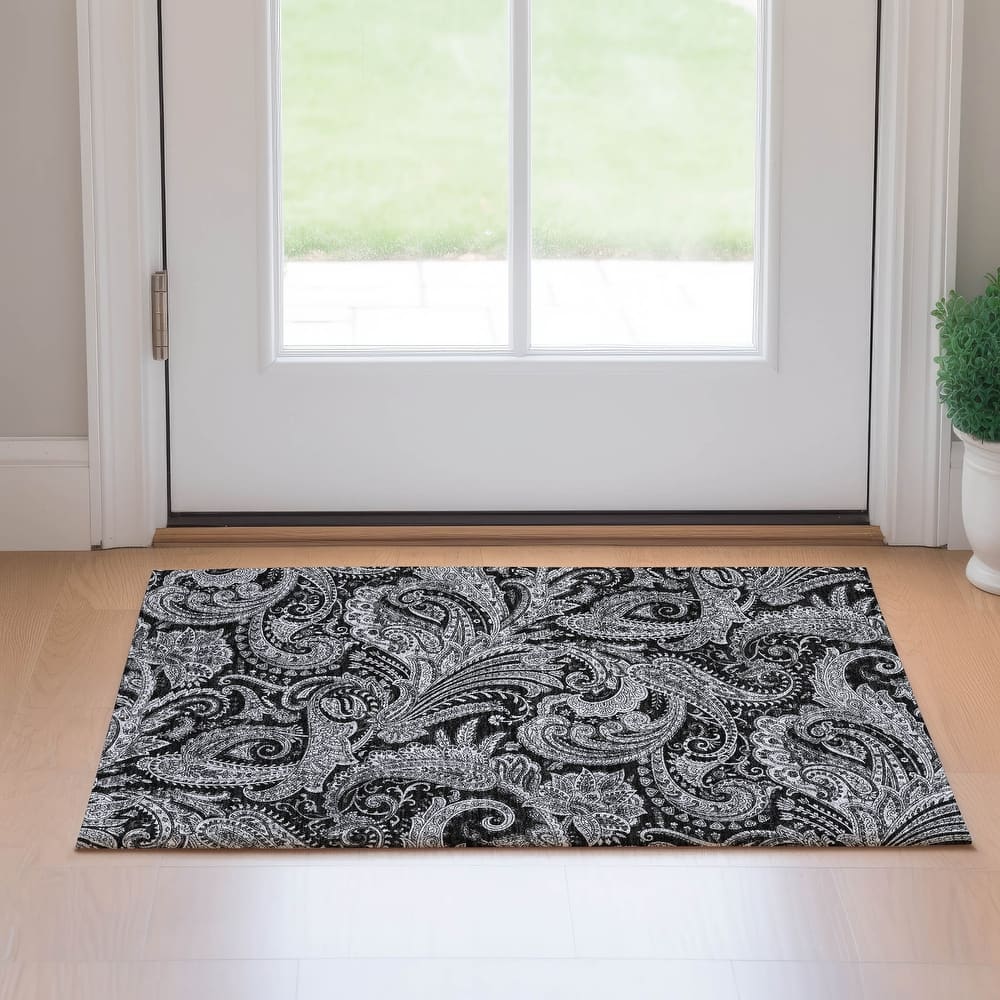 Premium Washable Super Soft Traditional Paisley Mayfield Rug