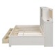 preview thumbnail 7 of 11, Twin Size Relaxation Daybed with Drawers & Sockets & Shelf