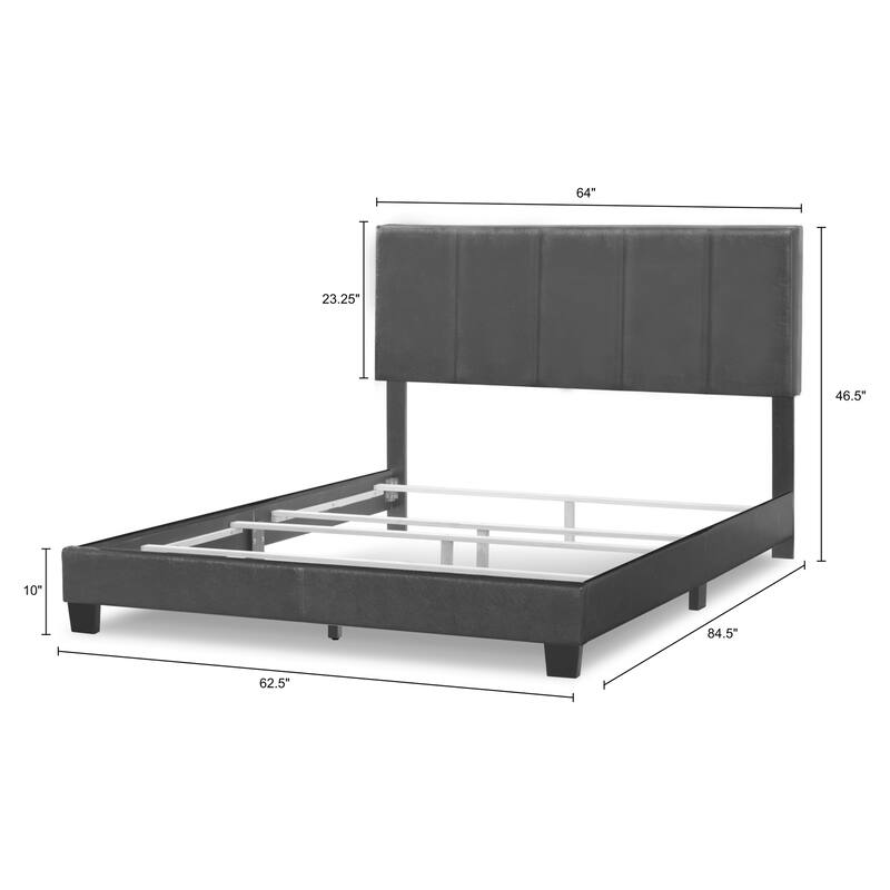 Arty Silver Grey Velvet Queen Bed with Line Stitch Tufting