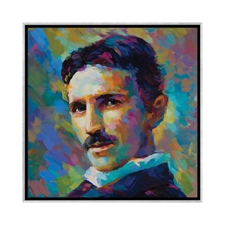 iCanvas "Tesla" by Leon Devenice Framed - Bed Bath & Beyond - 37691017