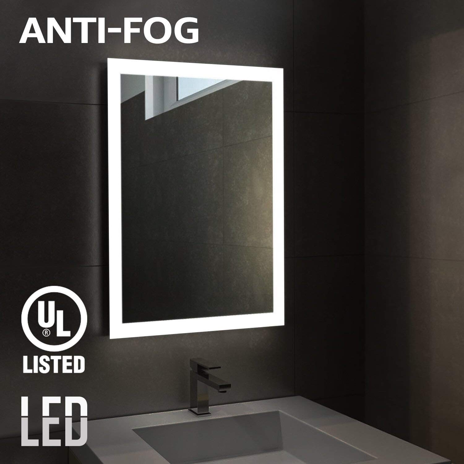 Shop Fog Free Led Illuminated Makeup Vanity Mirror Light 32 24