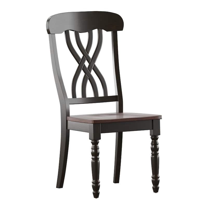Mackenzie Country Style Two-tone Dining Chairs (Set of 2) by iNSPIRE Q Classic