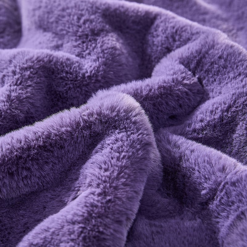 Chunky Bunny Some Like It Cold - Coma Inducer® Oversized Duvet Cover Set - Dark Purple