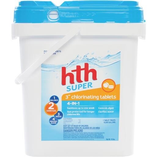 Lonza Microbial 15Lb 3" Super Chlorine 42011 Unit: EACH
