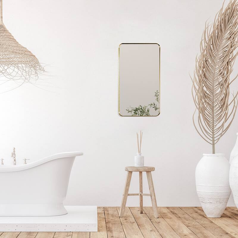 Altair Nettuno Bathroom/Vanity Aluminum Framed Wall Mirror