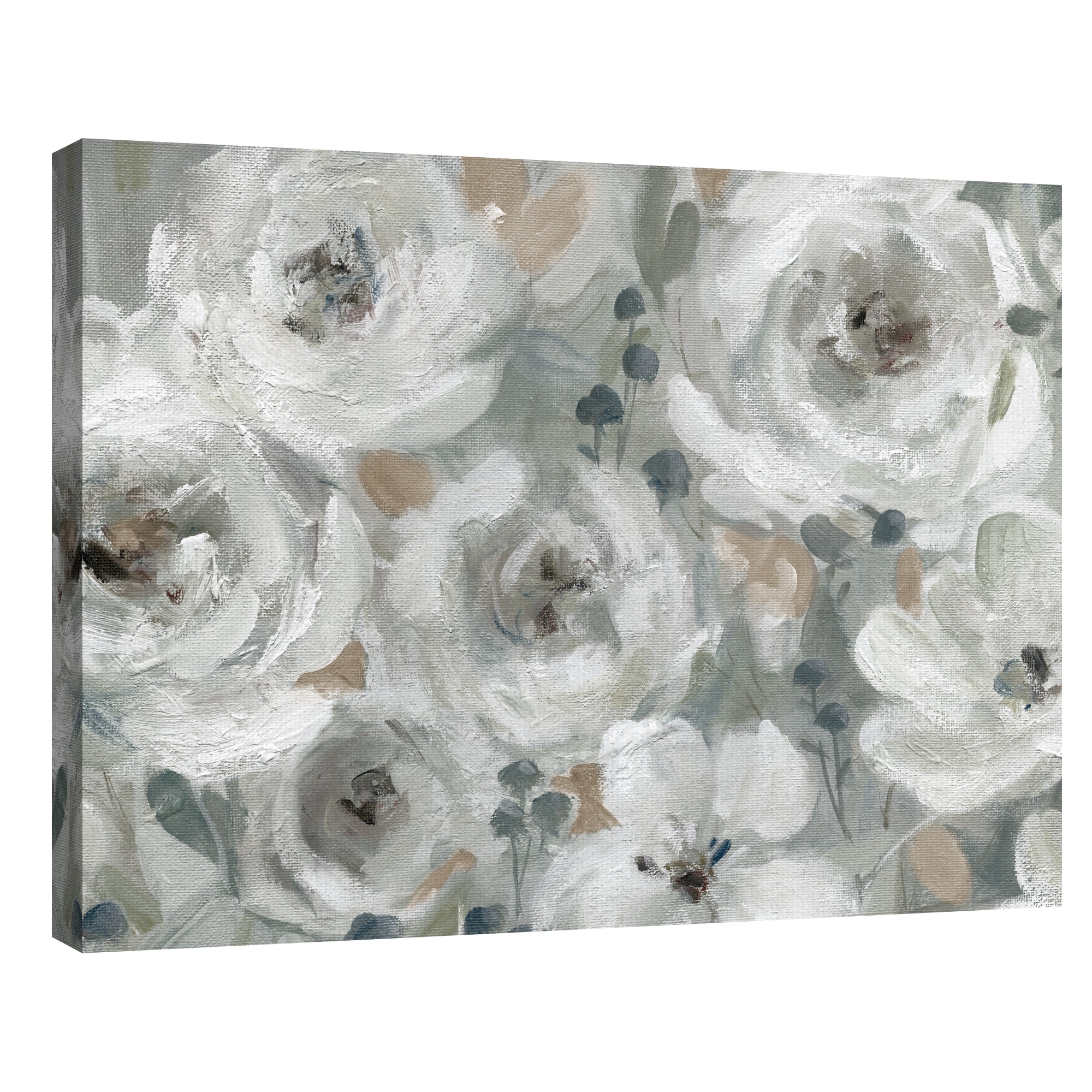 Neutral Symphony by Carol Robinson Canvas Art Print