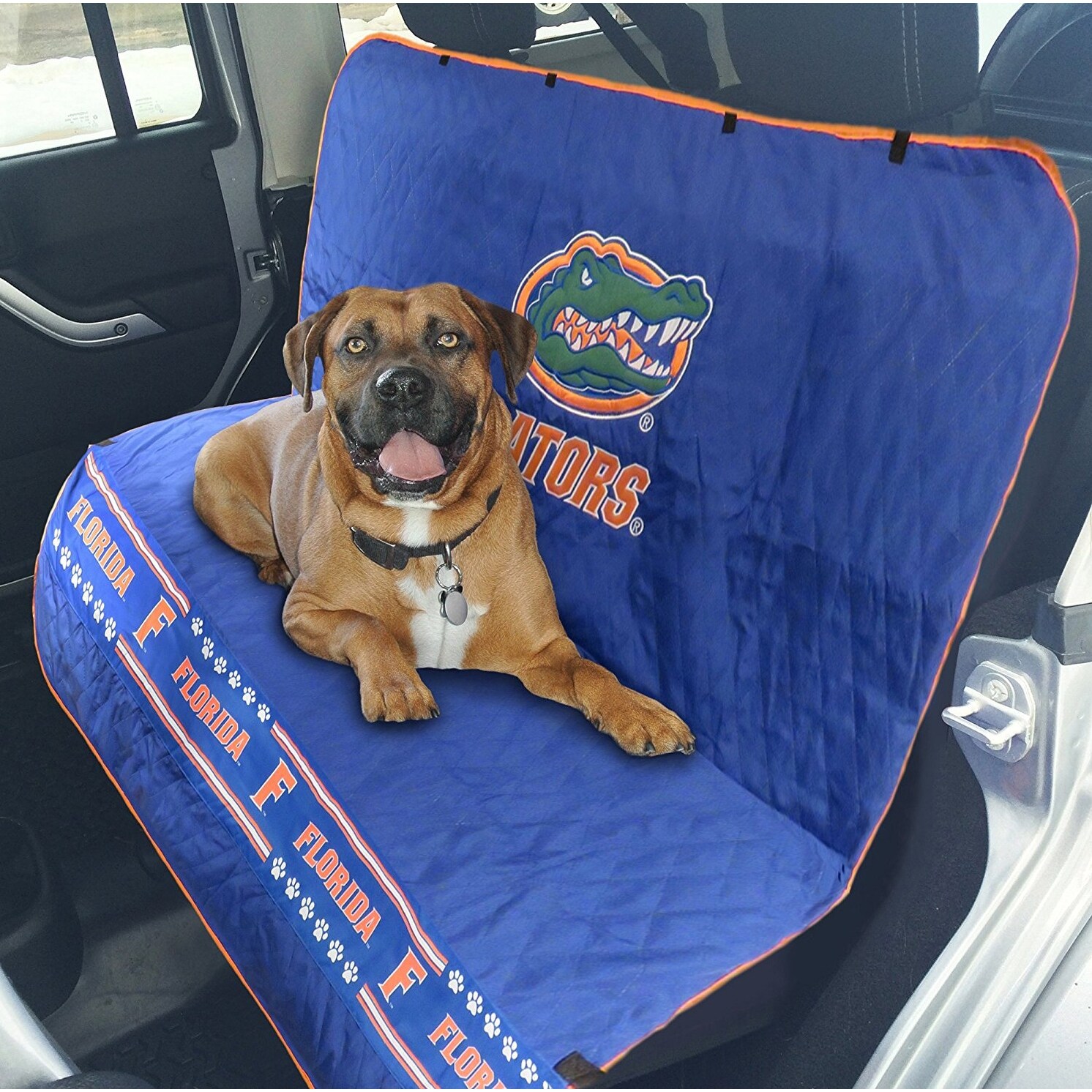 LSU Tigers Premium Pet Dog Waterproof Car Seat Cover