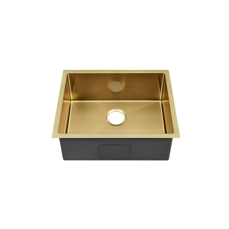 Rivage 23 x 18 Stainless Steel, Single Basin, Undermount Kitchen Sink