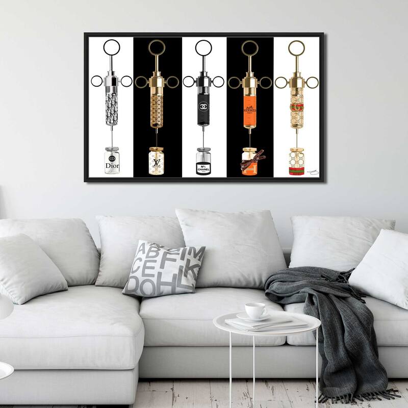 "Shot Of Couture" by Jodi Print on Floating Canvas