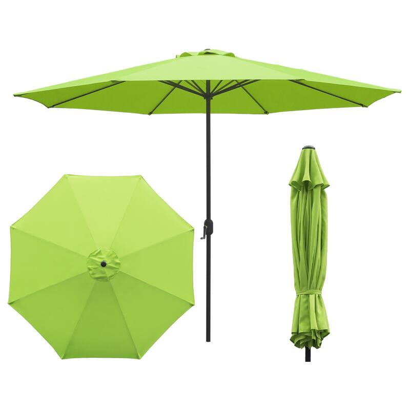 Maypex 11 Feet Round Market Patio Umbrella