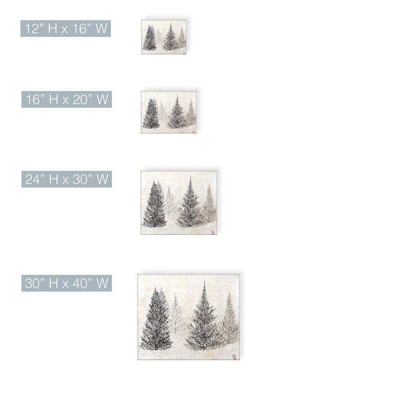 'Monoscape VI' Canvas Wall Art by Karen Biery