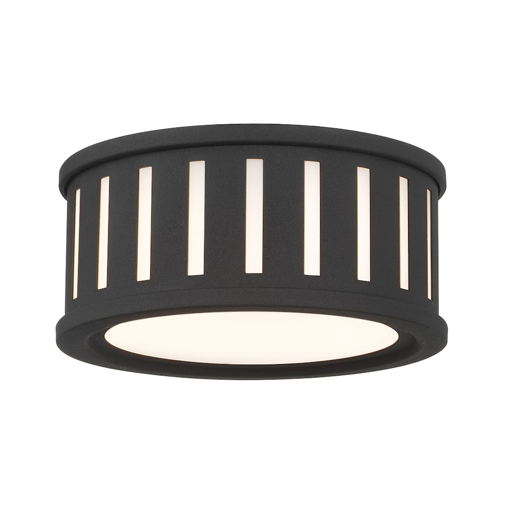 Crystorama Lighting Group KEN-2200 Kendal 2 Light 10" Wide Flush Mount