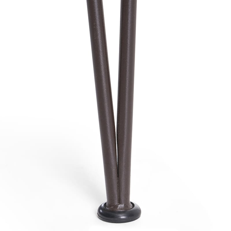 Penley Outdoor Modern Industrial 3 Piece Acacia Wood Bar Set by Christopher Knight Home