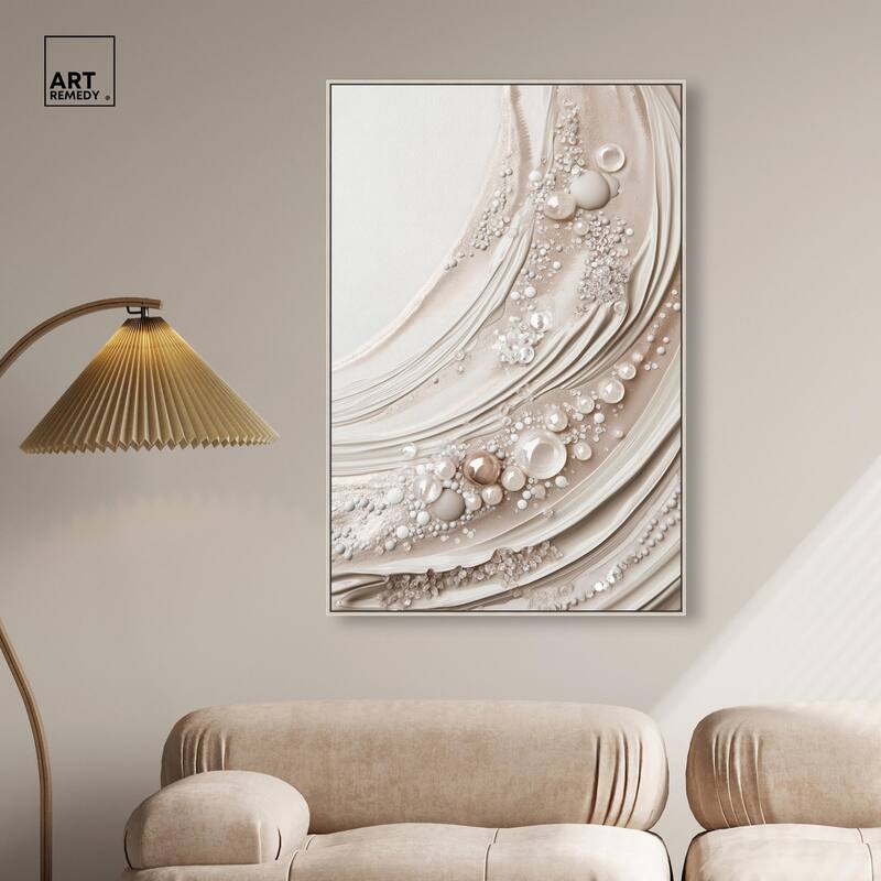Chromatic Concretions II Canvas by Art Remedy