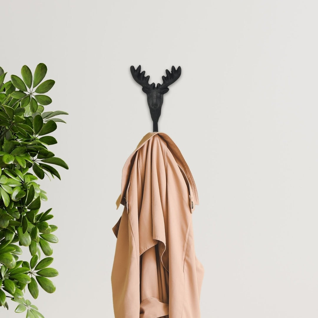 Mythra Reindeer Cast Iron Wall Hook