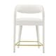 preview thumbnail 14 of 44, Pinnacle Performance Velvet Counter Stool Set of Two