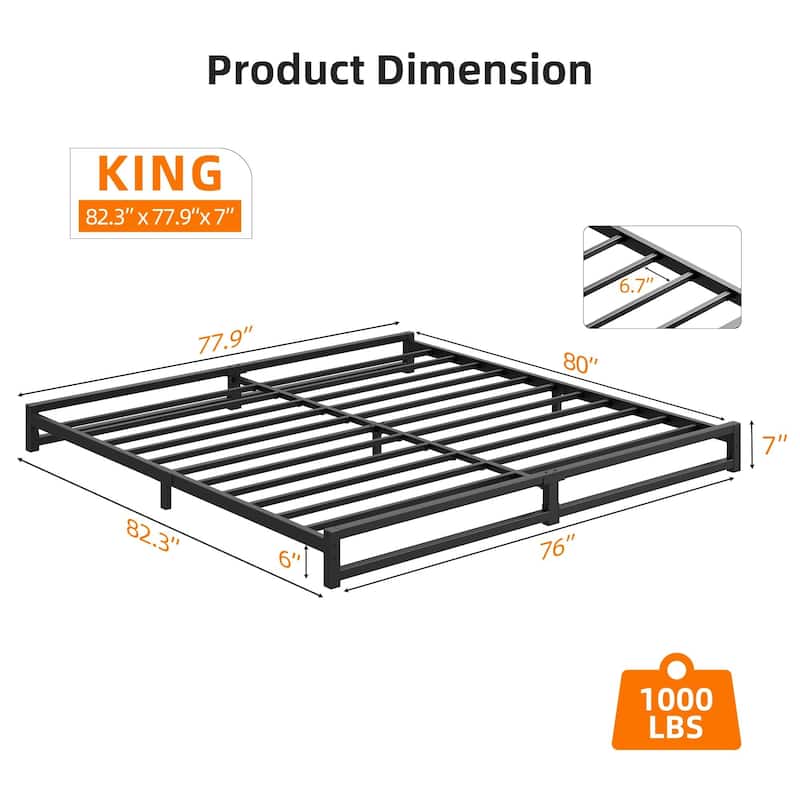 6 Inch Bed Frame