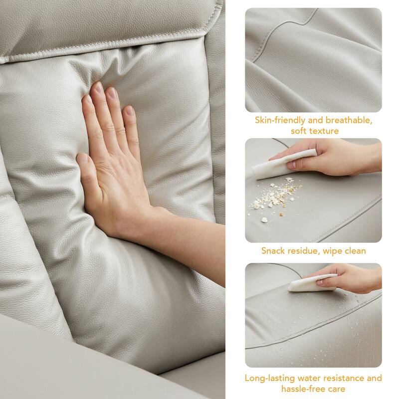 Andy Electric Power Lift Recliner with Heat and Massage for Elderly