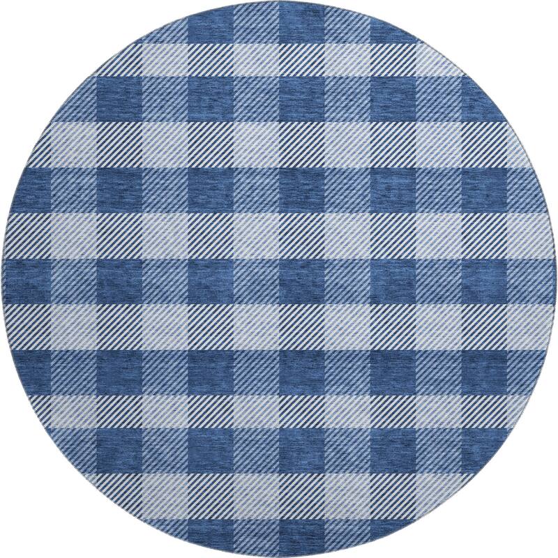 Premium Washable Super Soft Plaid Mayfield Rug