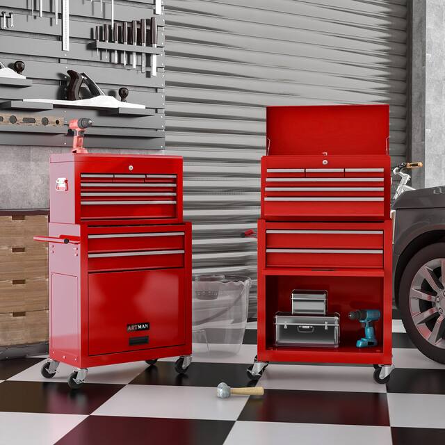 8 Drawer Tool Storage Cabinet
