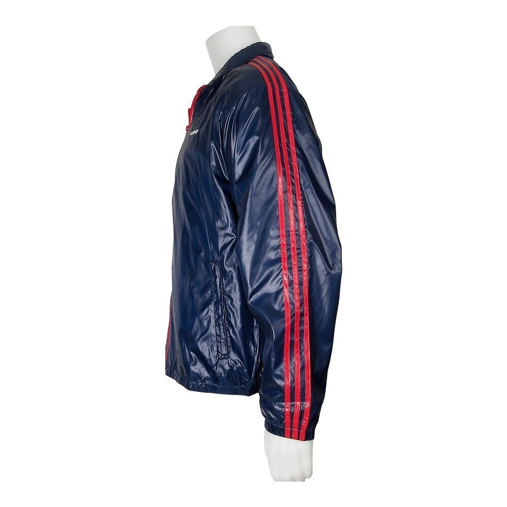 adidas leather jacket mens