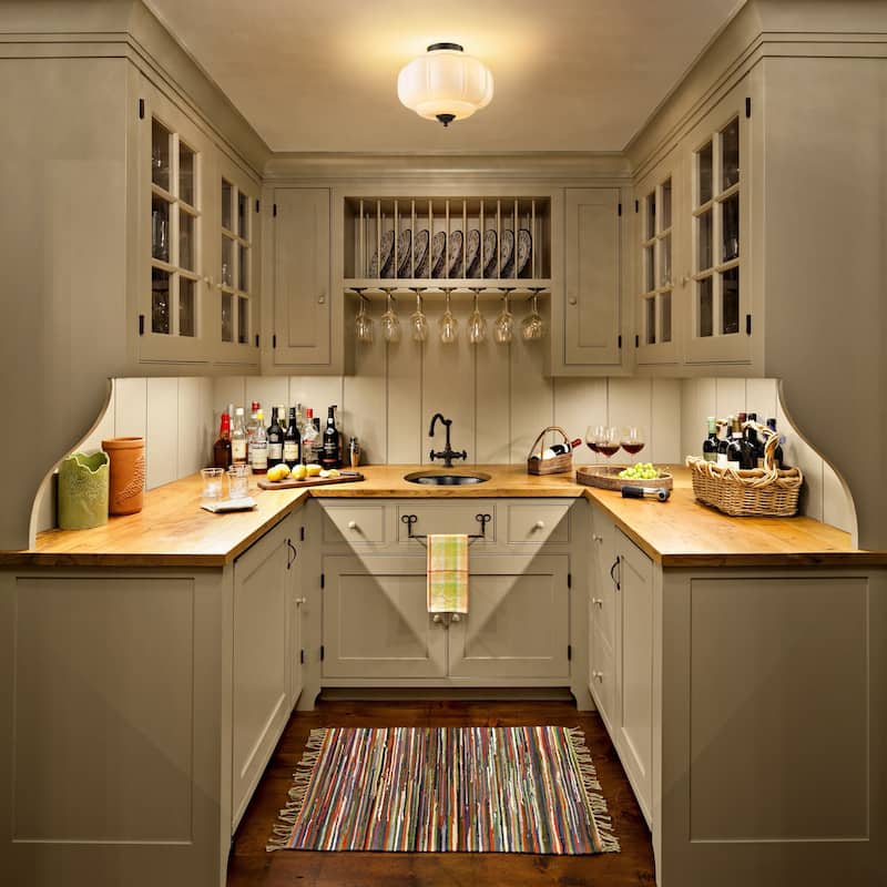 3-Light Transitional Metal & Glass Flush Mount with Charming Pumpkin Milk Glass Shade for Living Room - 15 in. W x 13 in. H