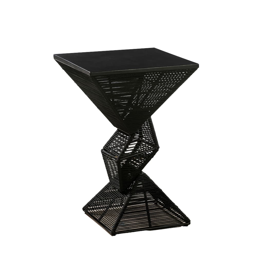 Lorenzo Rope Geometric Pub Table