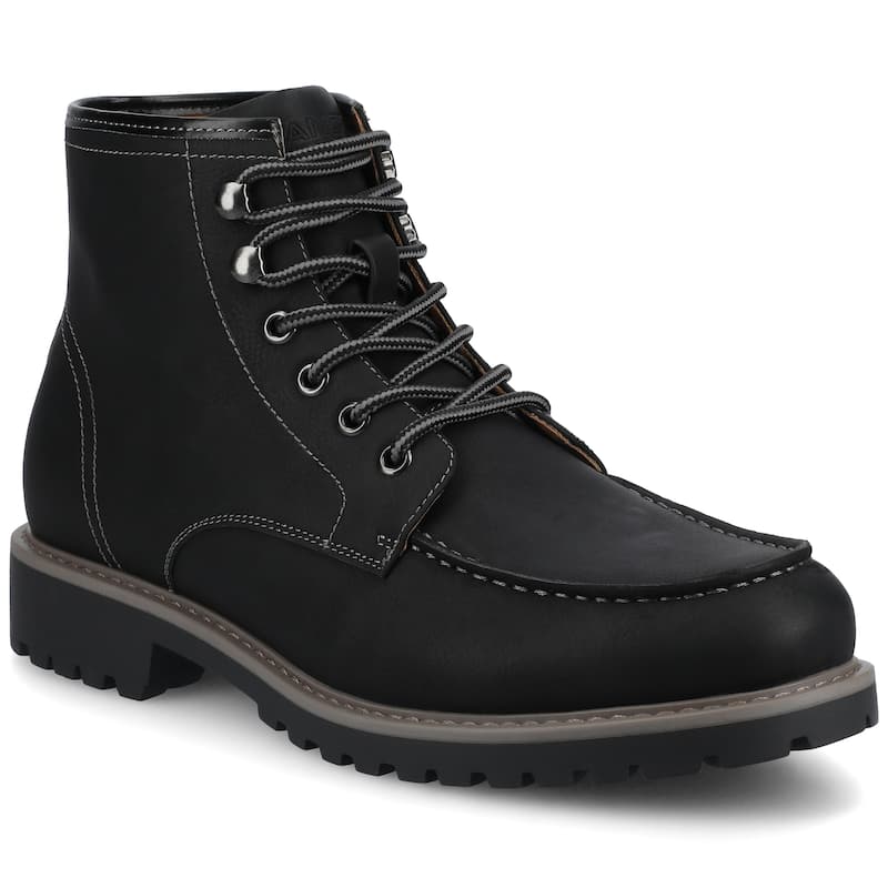Vance Men's Zeus Medium and Wide Width Moc Toe Boot