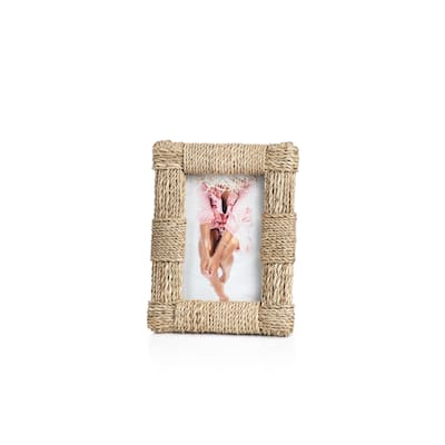 Faenza Abaca Rope Photo Frame
