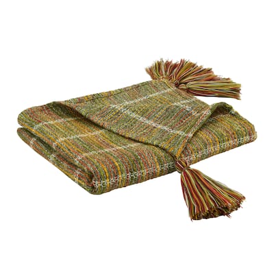 Striped Design Throw