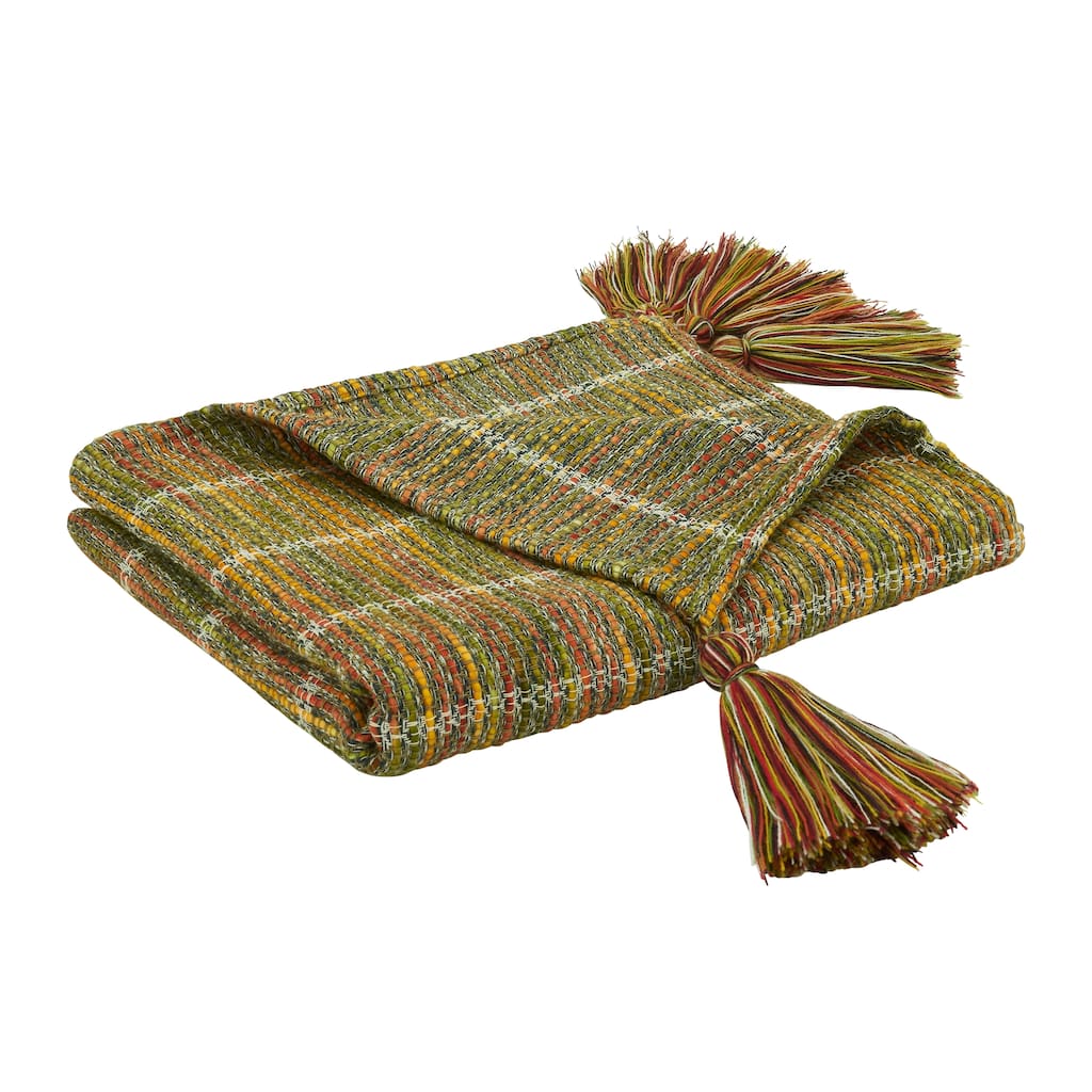 Striped Design Throw