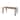 Aiden Fixed Top Wood Dining Table in Weathered Natural - N/A