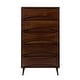 preview thumbnail 11 of 27, Walker Edison Mid-Century 5-Drawer Solid Wood Dresser