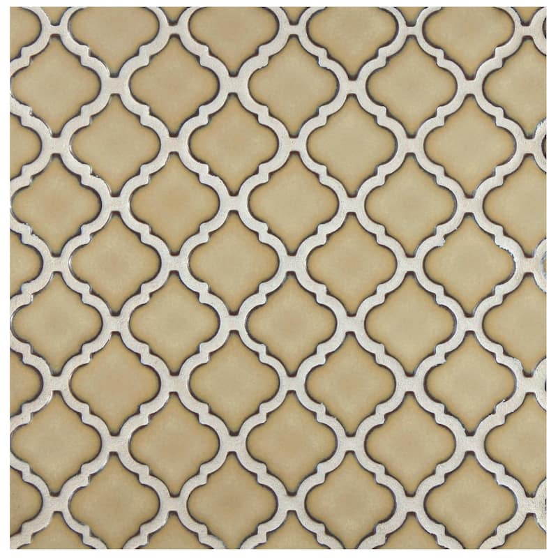 Merola Tile Hudson Tangier Caffe 12-3/8" x 12-3/8" Porcelain Floor and Wall Tile