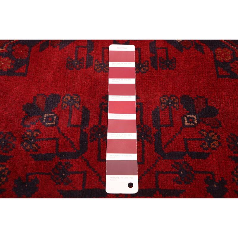 ECARPETGALLERY Hand-knotted Finest Khal Mohammadi Red Wool Rug - 9'11 x 12'10