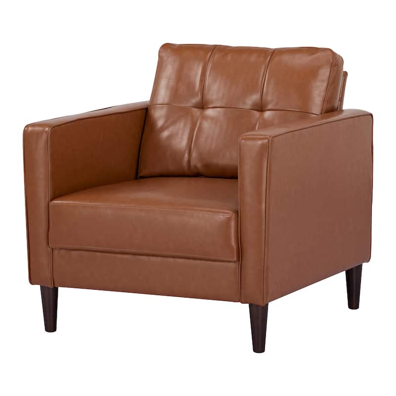 Artdeco Home Anza Faux Leather Arm Chair