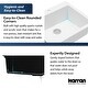 preview thumbnail 13 of 55, Karran Top Mount 25 in. Single Bowl Quartz Kitchen Sink