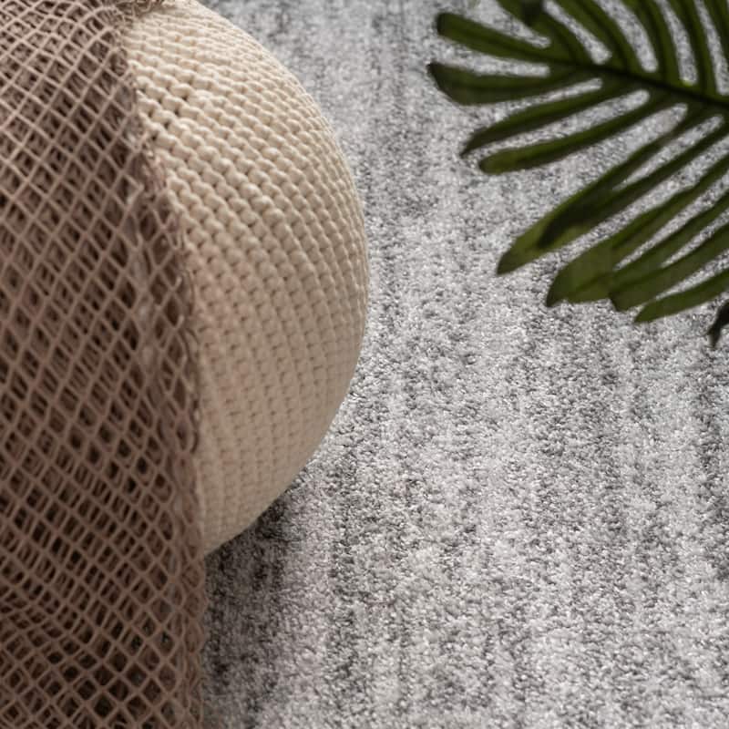 Modern Area Rug for Living Room Classic Design with Border