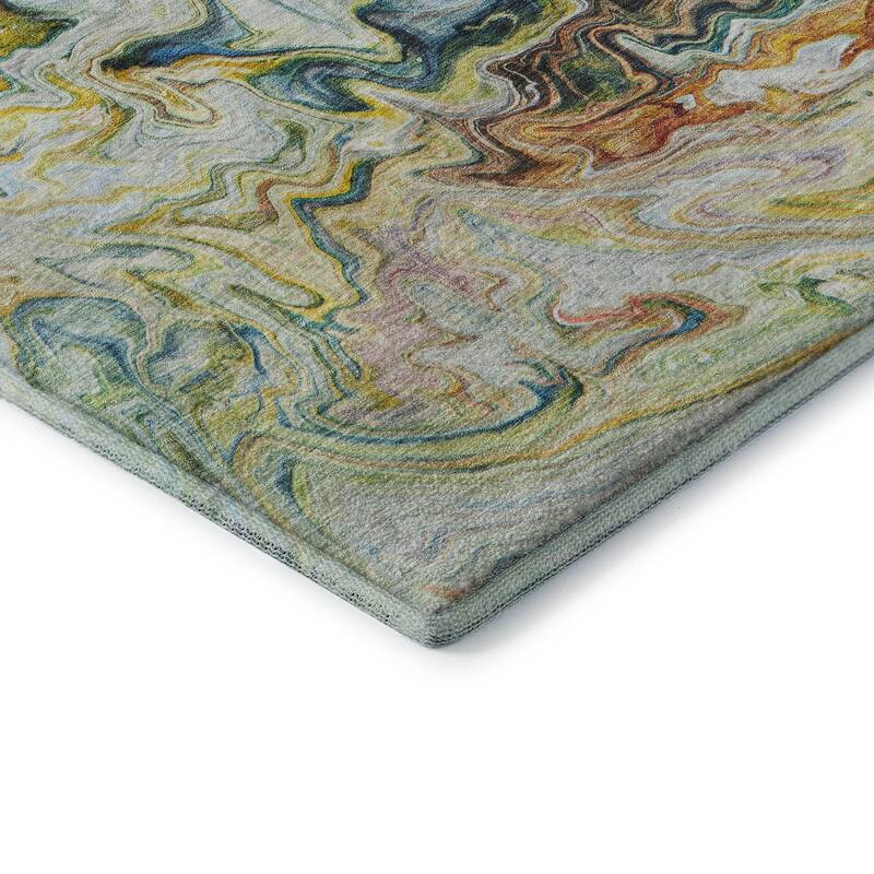 Premium Washable Super Soft Abstract Kyah Mayfield Rug
