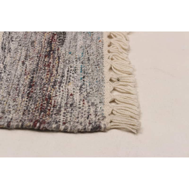 Ankara FW Grey Kilim 5'3" x 7'5" - 5'3 x 7'5