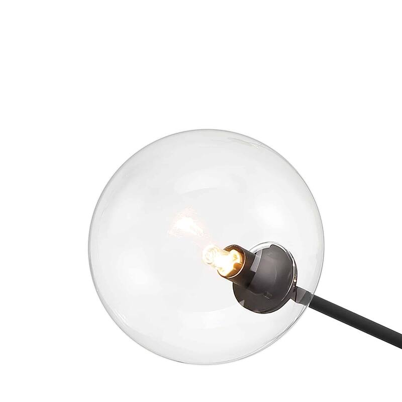 Acroma 4-light Modern Farmhouse Black/ Gold Sputnik Chandelier