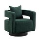 preview thumbnail 29 of 42, Accent Open Back Chair Modern Comfy Sofa Chair With Base, Club Chair Leisure Arm Chair For Lounge